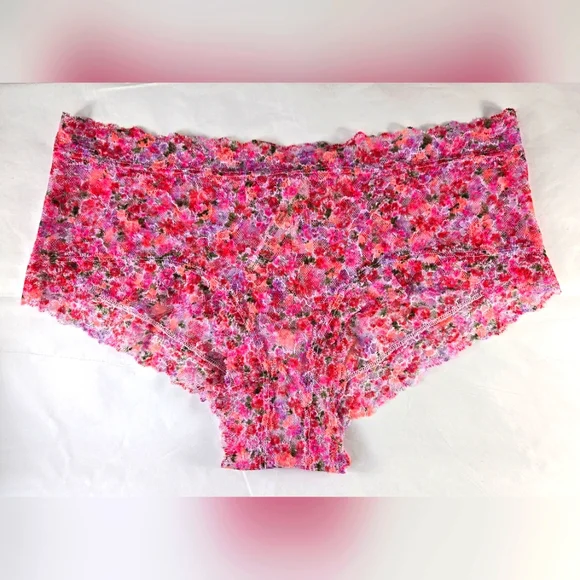 Victoria's Secret The Lacie Lace Cheeky Panty Multicolor Women's Large - Picture 9 of 9